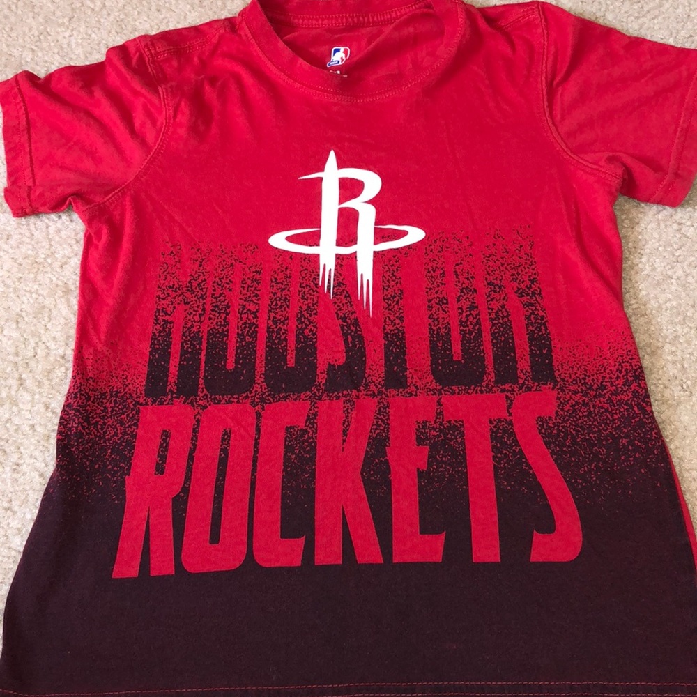 BOYS - Houston Rockets 🚀 T- Shirt - Size 10-12